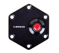 NRG Tutknapp ''Hexagon Style'' Svart